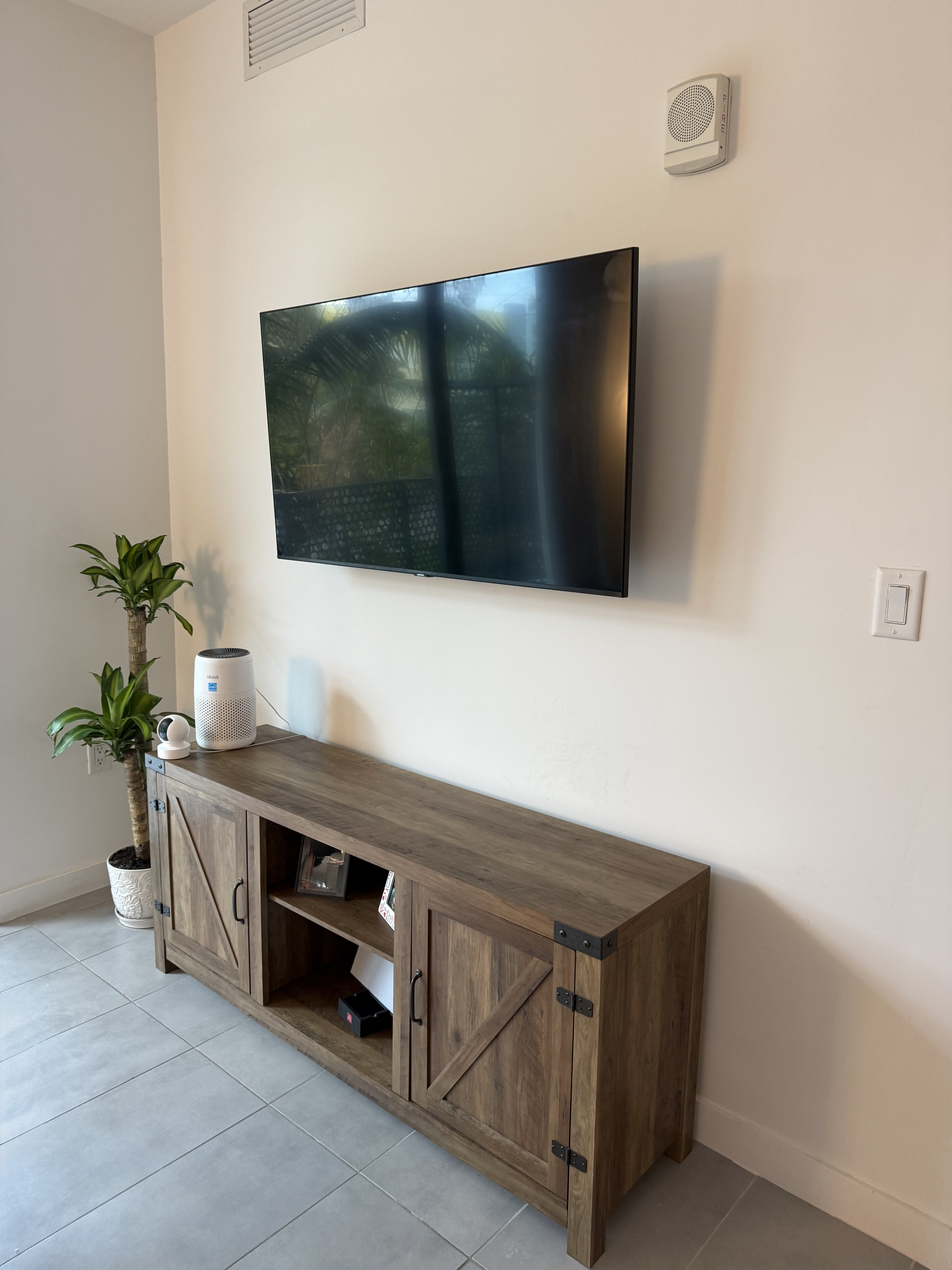Hidden cable management